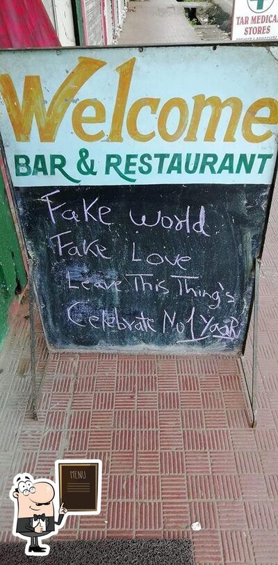 Check out the menu on the blackboard