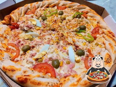 Peça pizza no PizzaRock