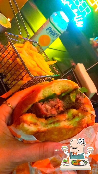 Platos en Route64 Burger