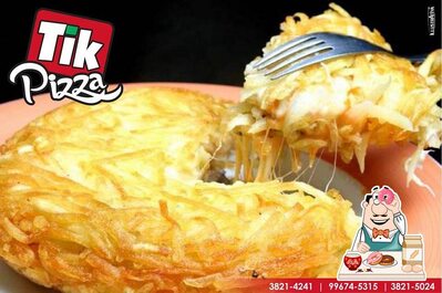 Não esqueça de experimentar uma sobremesa no Tik Pizzaria e Lanchonete
