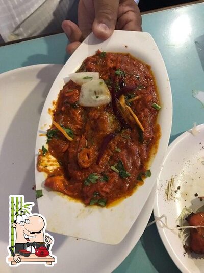 Food at Good Luck Restaurant