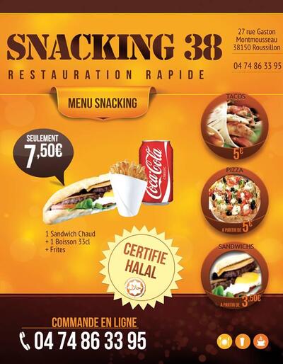 Lisez les informations sur Snacking 38