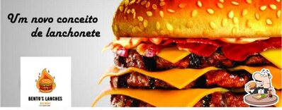 Consiga um hambúrguer no Bento's Lanches