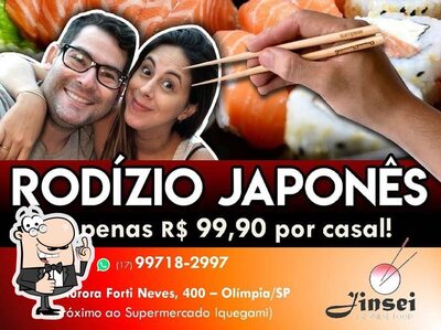 A publicidade mostra informações sobre o Yaya pastéis e sucos Olímpia SP