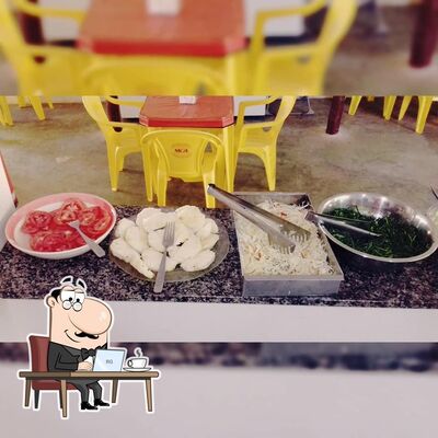 O interior do Sabor Caseiro -