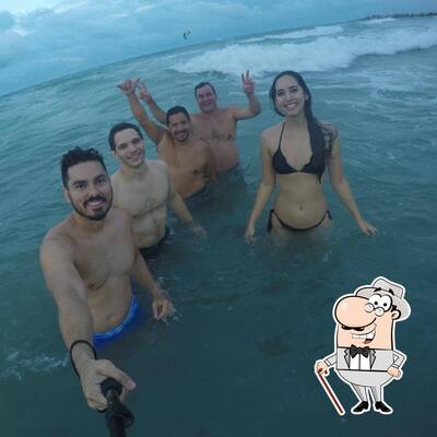Você pode espairecer no exterior Barraca da Praia