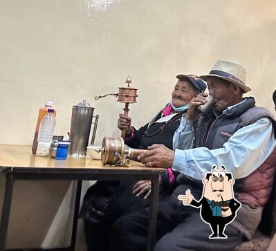 You can enjoy a drink from the menu