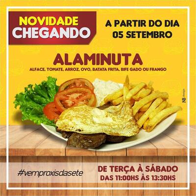 Aqui está a publicidade do Xis da Sete