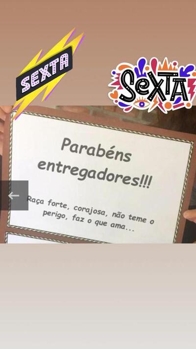 A publicidade apresenta informações sobre o Xis do Alemão