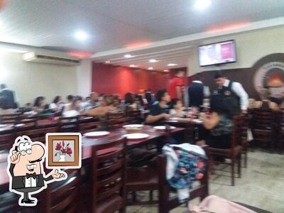 O interior do Pizzaria