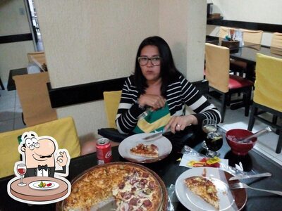 Comida em Pizza Grill