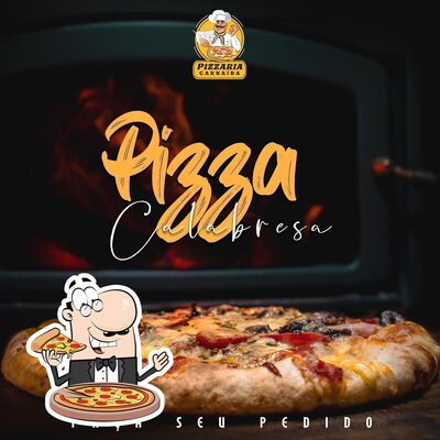 Escolha pizza no Pizzaria Carnaíba