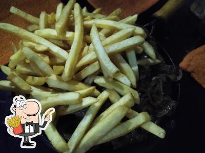 Peça fritas no Toca do Surubim