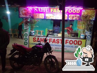 Take a look at the outside part of SAHU FAST FOOD