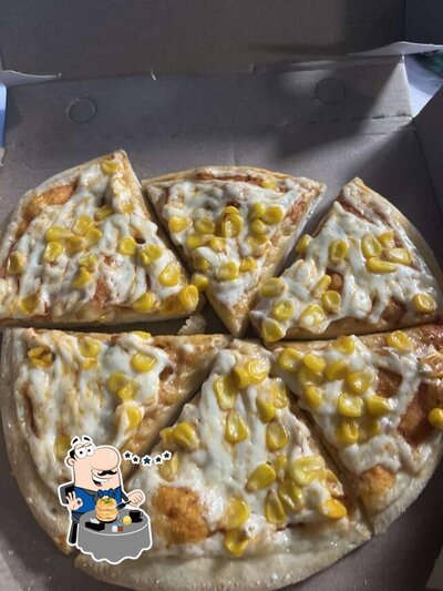 Food at Spider Pizza
