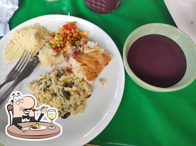 Comida em Terraço da Ilha