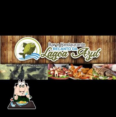 Platos en Lagoa dos Tambaquis Beach Club