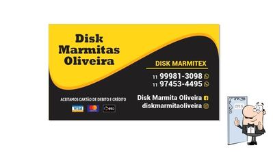 Disk marmitas Oliveira foto