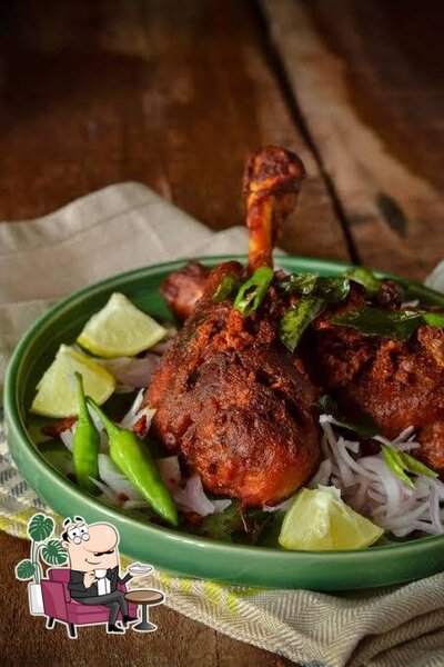 The interior of Aljis street cafe