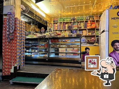 The interior of Jithu Bakery and Tea Shop