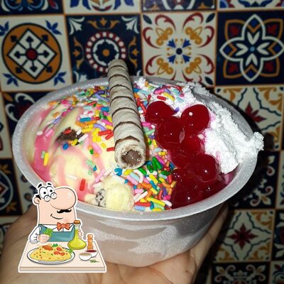 Comida em Paraíso Gelado