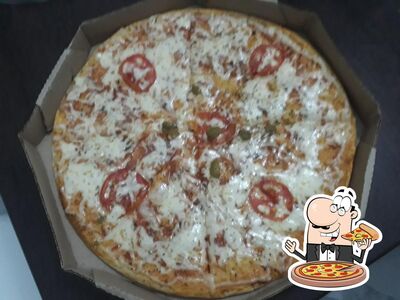 No Casa da Pizza, você pode provar pizza