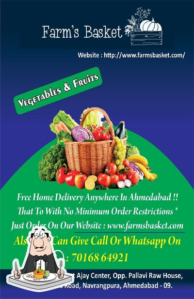 Food at Farm's Basket
