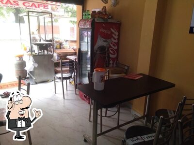 The interior of Madras Cafe