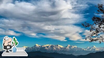 Enjoy the view outside THE HIMALAYAN TEA HOUSE