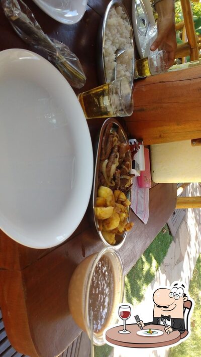 Comida em Pesque e Pague Rancho Palhoça