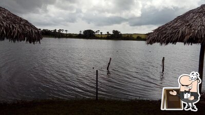 O exterior do Balneário Lagoa Azul