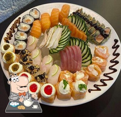 Platos en Barra Sushi