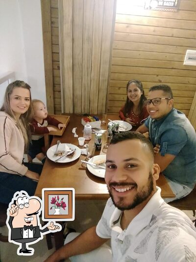 O interior do Pizzaria Do Pancho