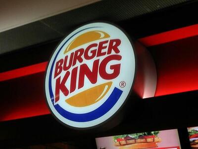 O logotipo do Burger King