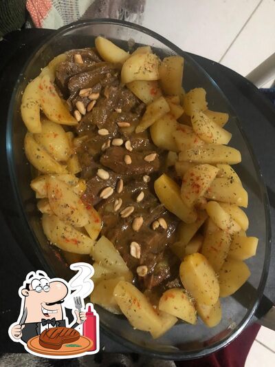 Prove pratos de carne do menu