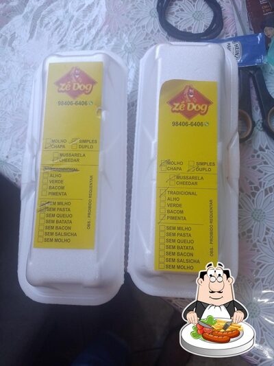 Comida em Zé Dog