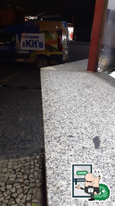 O exterior do Kit's Lanches