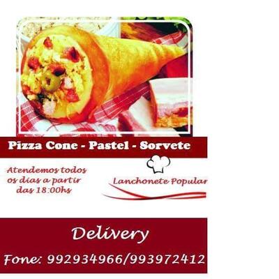 Olhe as informações sobre o Pizza Cone Rafard Rafard SP