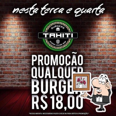 Veja imagens do interior do Tahiti