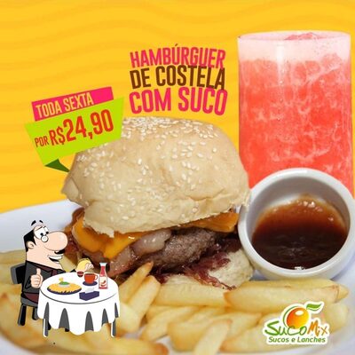 Os hambúrgueres do Sucomix irão satisfazer diferentes gostos
