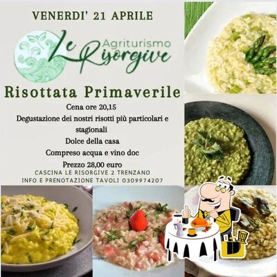 Cibo al Agriturismo Le Risorgive