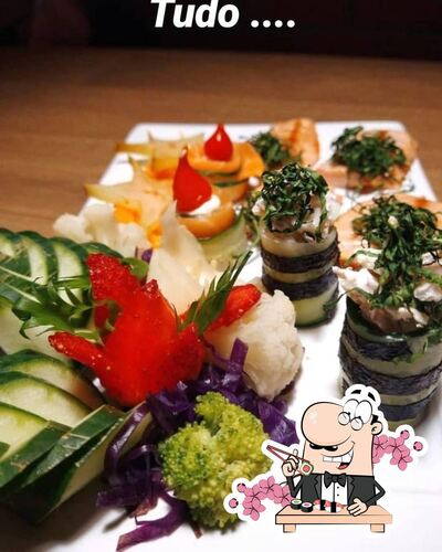 Comida em Banzai Sushi & Crêperie