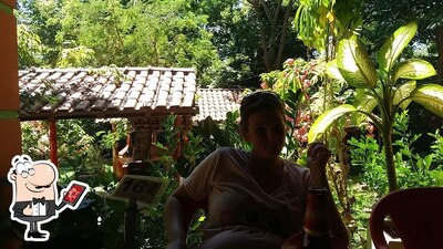 Você pode espairecer no na área externa do Restaurante e Balneário do Gaúcho