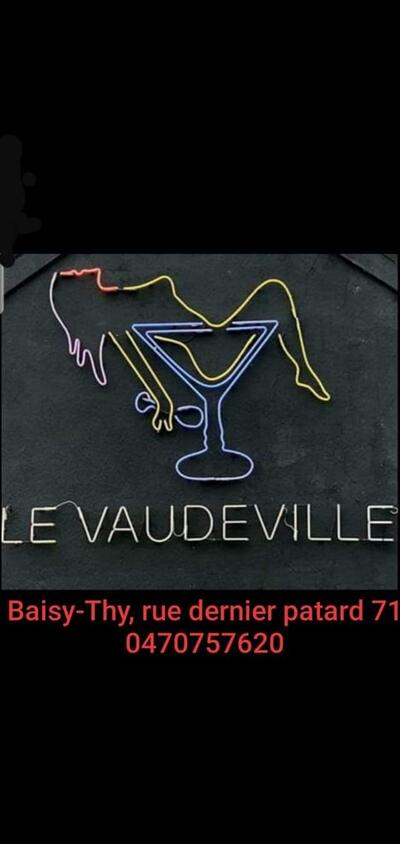 L'annonce publicitaire affiche les informations sur Le Vaudeville