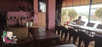 The interior of SAAGAR HOTEL AND RESTAURANT
