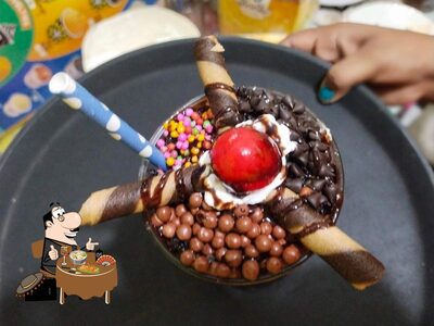 Food at Frozen Delights