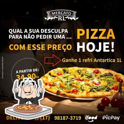 Escolha diversos estilos de pizza