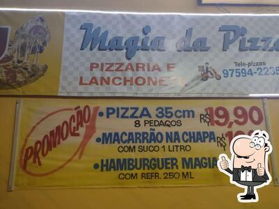 Magia da pizza foto