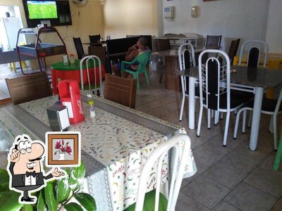 O interior do Restaurante uibaí