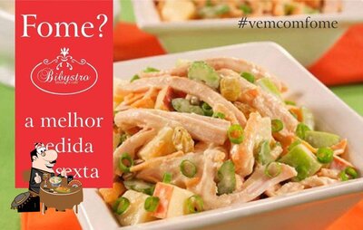 Comida em Bibystro Restaurante